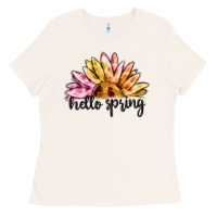 Bone hello spring Ladies Tee - MaliasSmallBusiness