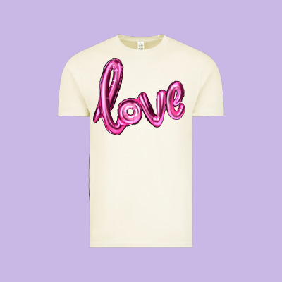 Valentines Day Love Balloon Vintage Tee Designed By Ranaportraitstore
