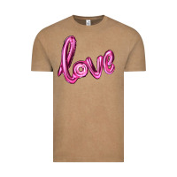 Vintage Coffee valentines day love balloon Vintage Tee - RanaPortraitStore