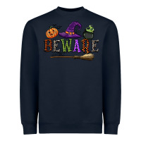 Navy beware Heavyweight Sweatshirt - CowGirlArtShop