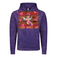 Cloud Purple valentine's day cupid heart Vintage Hoodie - RanaPortraitStore