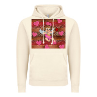 Vintage Artic valentine's day cupid heart Vintage Hoodie - RanaPortraitStore