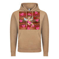 Valentine's Day Cupid Heart Vintage Hoodie | Teevron