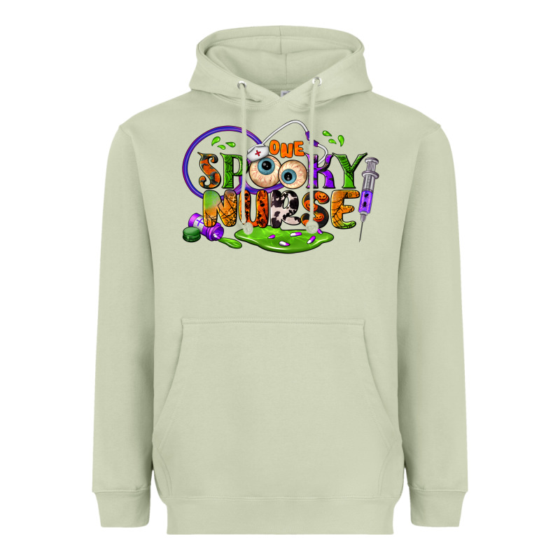 One Spooky Nurse Heavyweight Hoodie by BundleAndBundleShop | Teevron