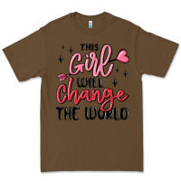 Cacao this girl will change the world Premium Tee - MaliasSmallBusiness
