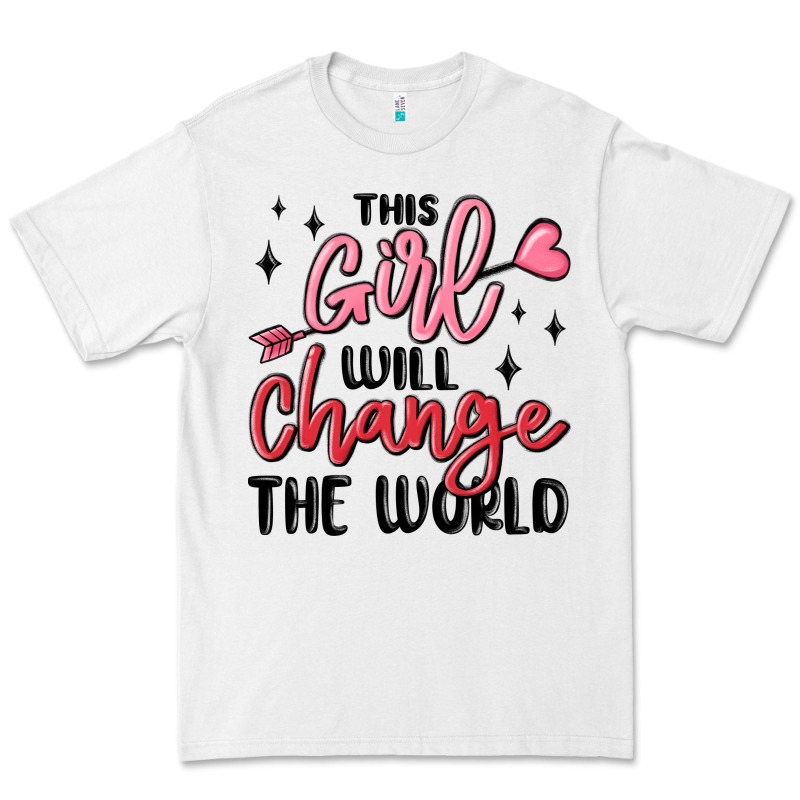 This Girl Will Change The World Premium Tee by MaliasSmallBusiness | Teevron