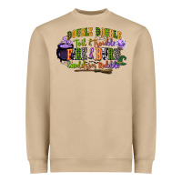 Mushroom double double toil and trouble fire and burn cauld Heavyweight Sweatshirt - CowGirlArtShop
