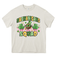 Cream shenanigans squad Heavy Core Tee - MaliasSmallBusiness