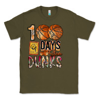 Army Green 100 of days slam dunks Classic Tee - SublimationCraftShop
