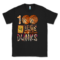 Black 100 of days slam dunks Classic Tee - SublimationCraftShop