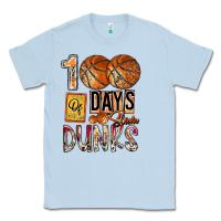 Dusty Blue 100 of days slam dunks Classic Tee - SublimationCraftShop