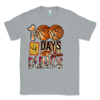 Heather Grey 100 of days slam dunks Classic Tee - SublimationCraftShop