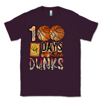 Plum 100 of days slam dunks Classic Tee - SublimationCraftShop