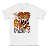 White 100 of days slam dunks Classic Tee - SublimationCraftShop