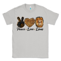 Moon Dust Peace Love Lion Head Classic Tee - LillyAllenDesigns