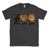 Smoke Peace Love Lion Head Classic Tee - LillyAllenDesigns