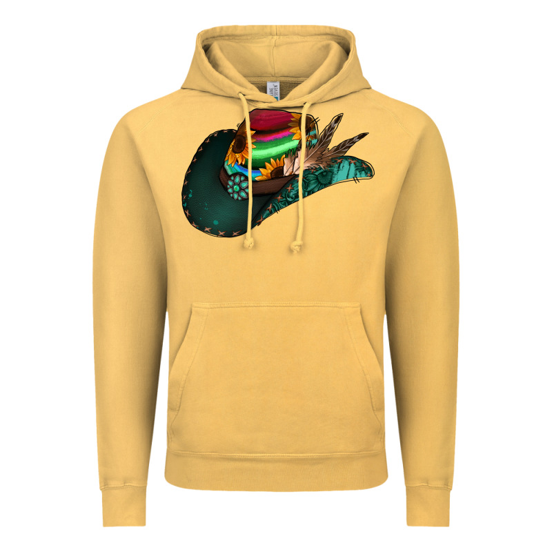 Aztec Sunflower Cowboy Hat Vintage Hoodie by Bettercallsaul | Teevron