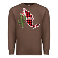 Chestnut Merry Christmas Premium Sweatshirt - CowhideDigitalArt