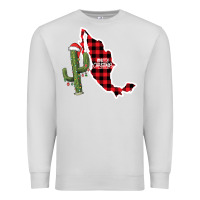 Dove Grey Merry Christmas Premium Sweatshirt - CowhideDigitalArt