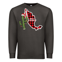Smoke Merry Christmas Premium Sweatshirt - CowhideDigitalArt