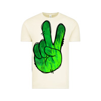 Vintage Arctic Green Peace Sign Vintage Tee - Jasminsmagicworld