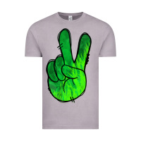 Vintage Zinc Green Peace Sign Vintage Tee - Jasminsmagicworld
