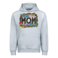 Heather Grey wife mom boss Urban Hoodie - SublimationCraftShop