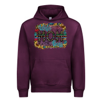 Mauve Wine wife mom boss Urban Hoodie - SublimationCraftShop