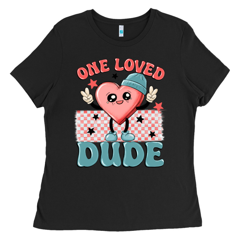One Loved Dude Ladies Tee by MaliasSmallBusiness | Teevron