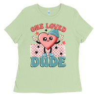 Matcha one loved dude Ladies Tee - MaliasSmallBusiness
