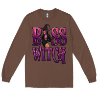 Chestnut Boss Witch Long Sleeve Tee - texasbilliewilder