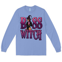 Colony Blue Boss Witch Long Sleeve Tee - texasbilliewilder