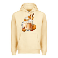 Pina Colada Fall Coffee Premium Hoodie - FaDigitalArtStudio