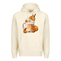 Sandshell Fall Coffee Premium Hoodie - FaDigitalArtStudio