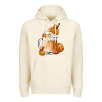 Tofu Fall Coffee Premium Hoodie - FaDigitalArtStudio