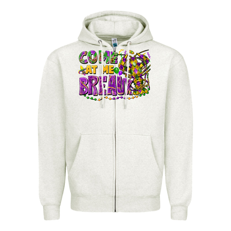Come At Me Breaux Zipper Hoodie by FaDigitalArtStudio | Teevron