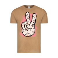 Vintage Camel Floral Peace Sign Vintage Tee - Jasminsmagicworld