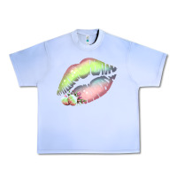 Grape Ice Pastel Color Easter Lips Urban Heavy Tee - Bettercallsaul