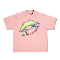 Salmon Pastel Color Easter Lips Urban Heavy Tee - Bettercallsaul
