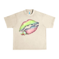 Sandshell Pastel Color Easter Lips Urban Heavy Tee - Bettercallsaul