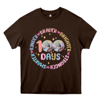 100 Days Of School Heavy Core Tee | Teevron
