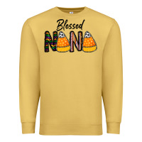 Antique Gold Blessed nana Premium Sweatshirt - CowhideDigitalArt