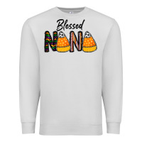 Dove Grey Blessed nana Premium Sweatshirt - CowhideDigitalArt