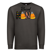 Smoke Blessed nana Premium Sweatshirt - CowhideDigitalArt