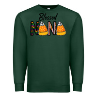 Sports Green Blessed nana Premium Sweatshirt - CowhideDigitalArt