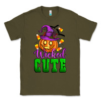Army Green Wicked cute Classic Tee - Artiststas