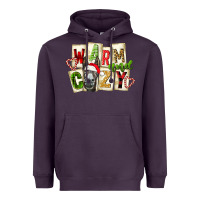 Plum warm and cozy donkey Heavyweight Hoodie - FaDigitalArtStudio