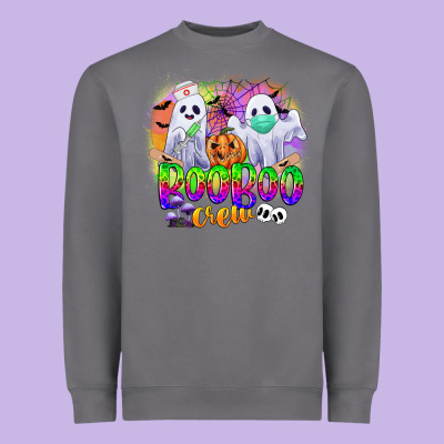Boo Boo Crew Heavyweight Sweatshirt Designed By Cowgirlartshop