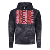 Cloud Black valentine's day brushstrokes Vintage Hoodie - RanaPortraitStore