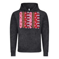 Vintage Black valentine's day brushstrokes Vintage Hoodie - RanaPortraitStore